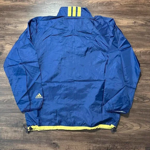 VINTAGE 90s ADIDAS Notre Dame Fighting Irish Windbreaker - XL - Picture 2 of 7